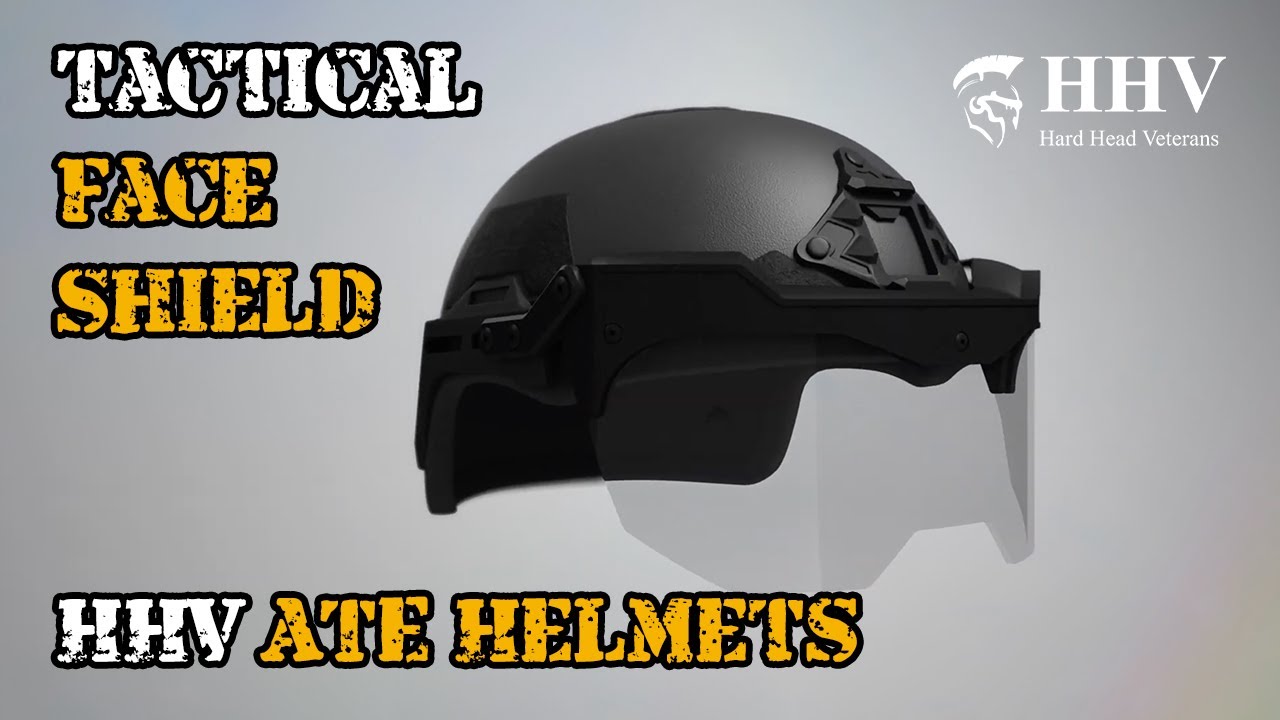Tactical Face Shield | HHV ATE Helmets