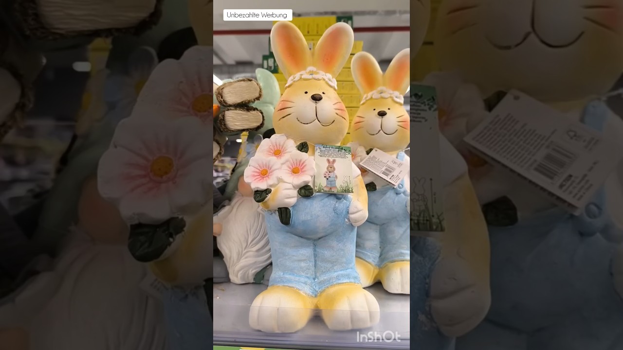 Osterdeko bei Action | #cala #deko #ostern #osterhase #windowshopping #action