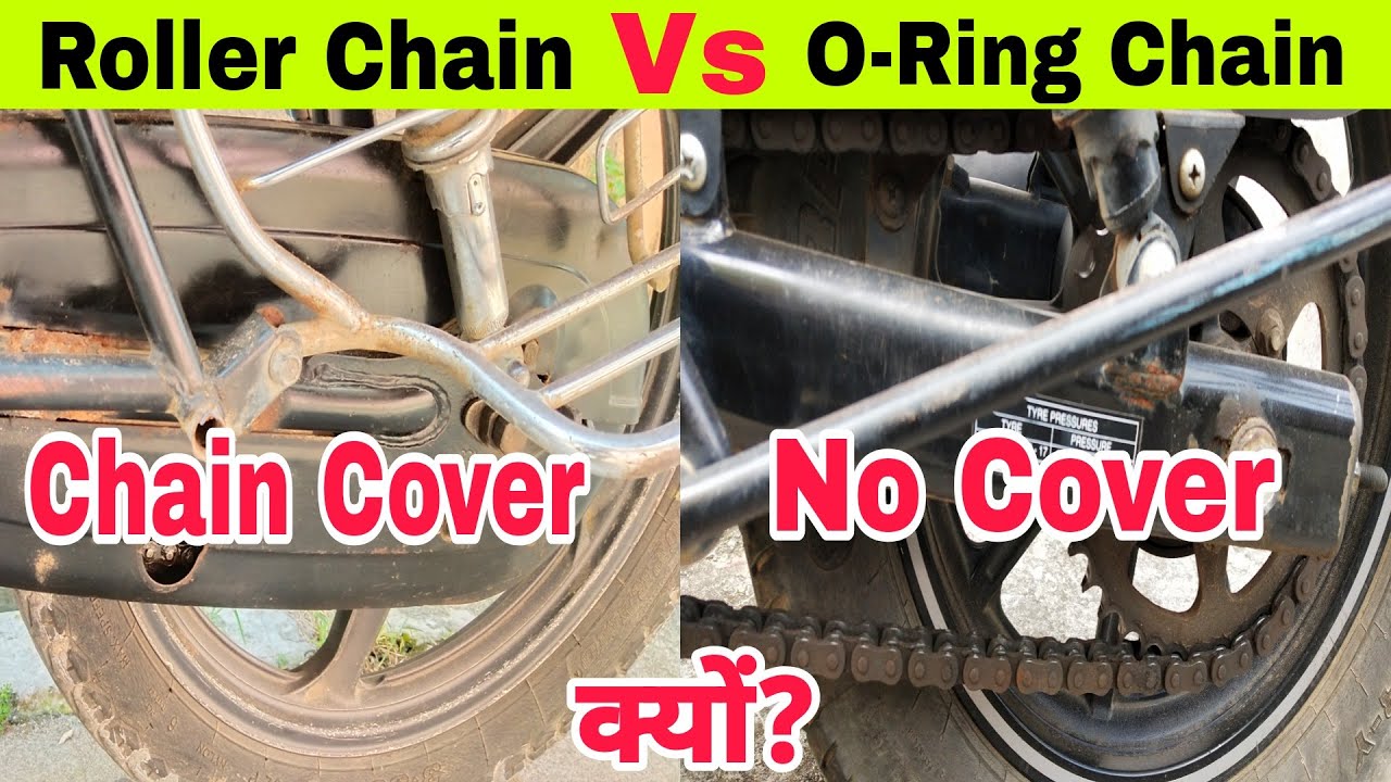 Motorcycle Standard Roller Chain Vs O Ring / X Ring Chain - Which Is Better ? | Bike Drive Chain