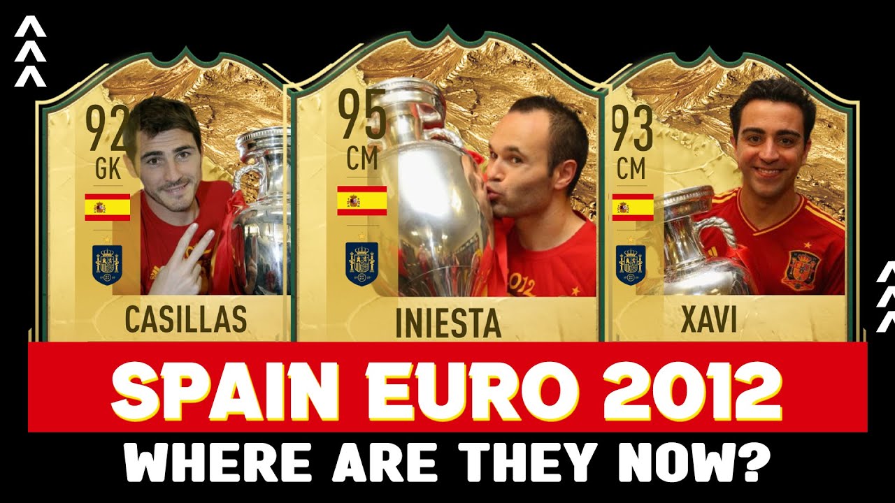Spain Euro 2012 Winning Squad: Where Are They Now?