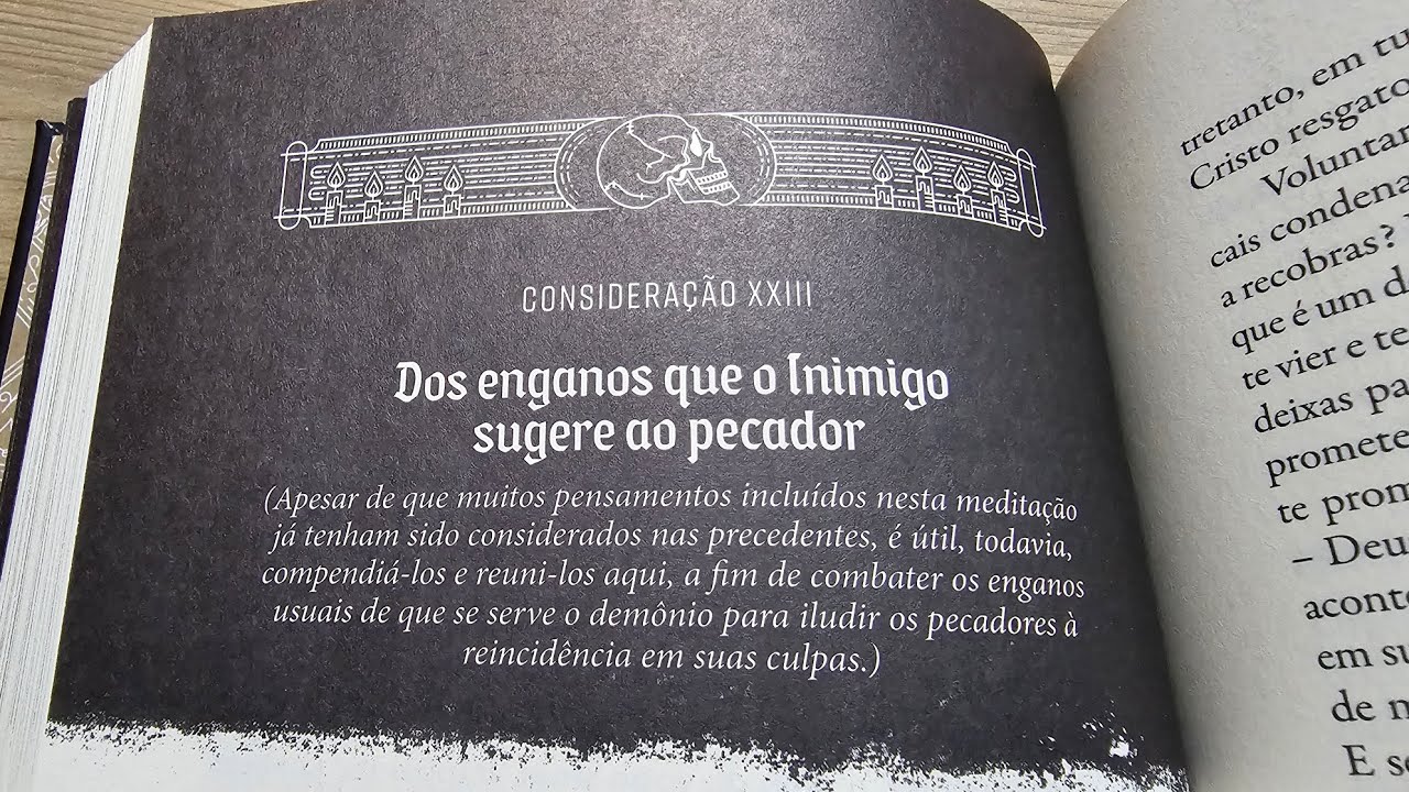 Consideração XXIII: Dos enganos que o Inimigo sugere ao pecador | Quaresma 2026 