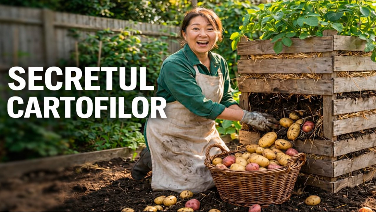 Metoda Amish de cultivare a cartofilor care produce o sută de livre pe patru picioare pătrate.