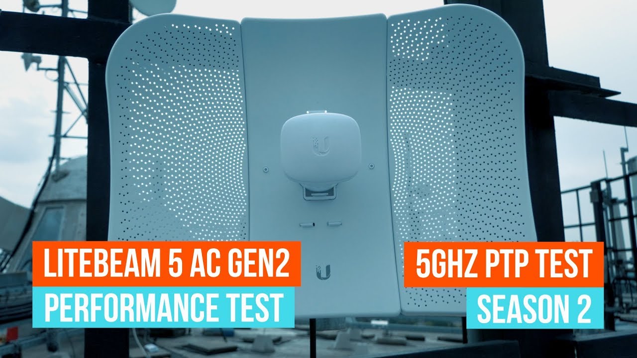 LiteBeam 5 AC Gen2 Performance Test - ENGLISH SUBTITLES