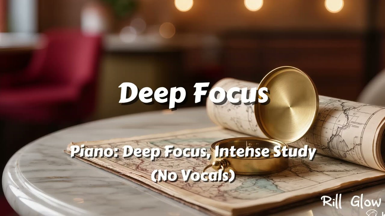 Piano: Deep Focus, Intense Study (No Vocals)