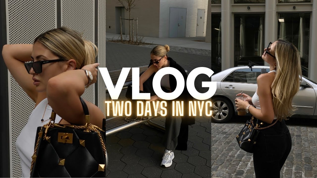NYC vlog ♡ Getting my hair done, running errands, trying new restaurants in NYC + more!