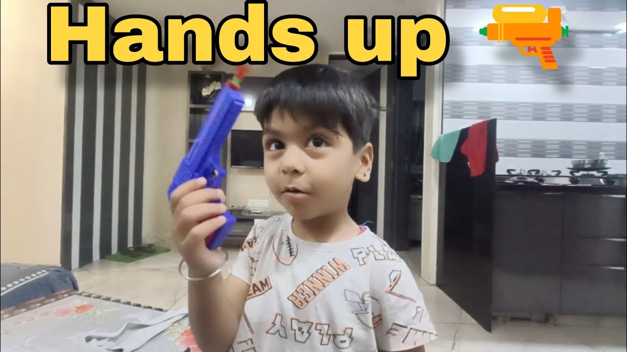 Hands up 🔫 | Varna goli chal jayegi 😁 | youtube #youtube 