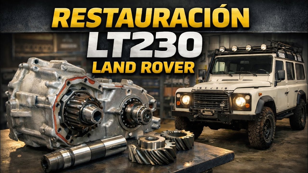 RESTAURACION LT230. Cap 1: Montaje del diferencial.