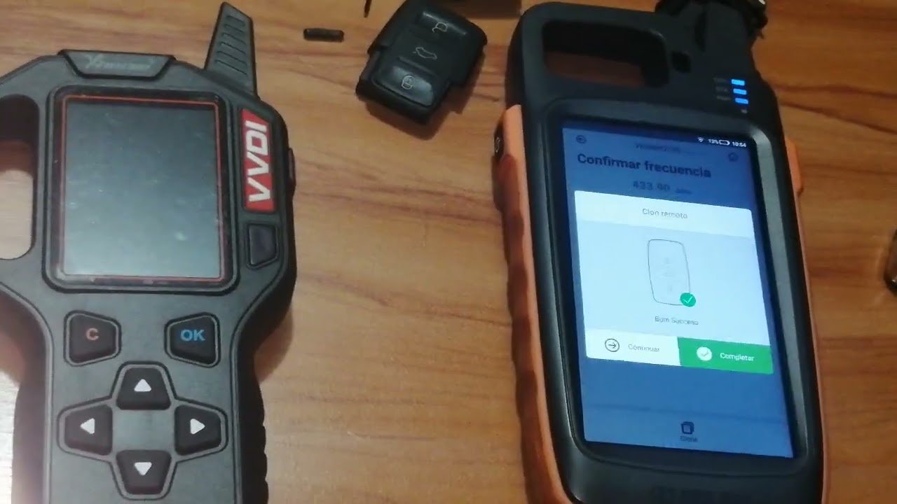 clonación de control con key tool max
