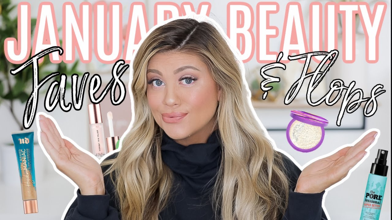 JANUARY BEAUTY FAVORITES + FLOPS 2021 | @MadisonMillers