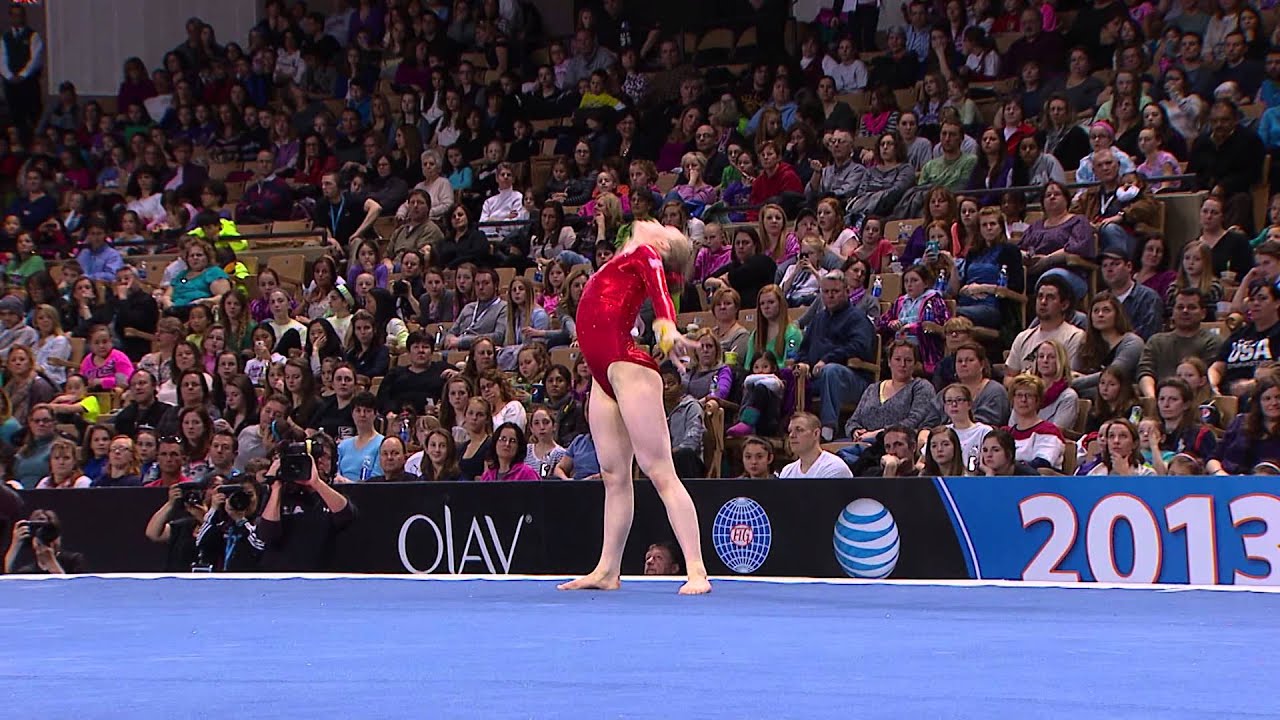 Gabrielle Jupp - Floor Exercise - 2013 AT&T American Cup
