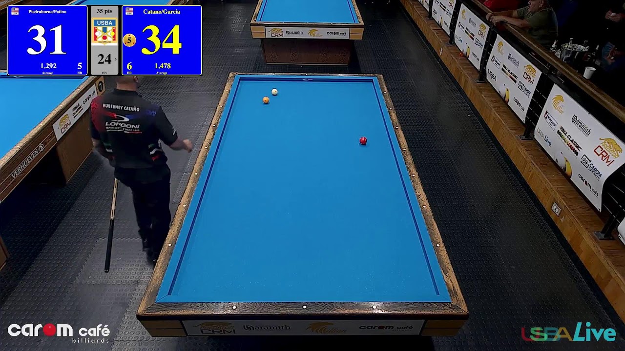 Carom Café Billiards Fall Classic | Day 1 | Scotch Doubles Qualifications