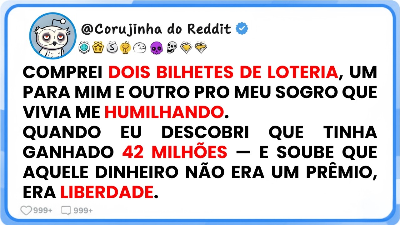 Ganhei 42 milhões enquanto meu namorado dormia — e percebi que precisava fugir...