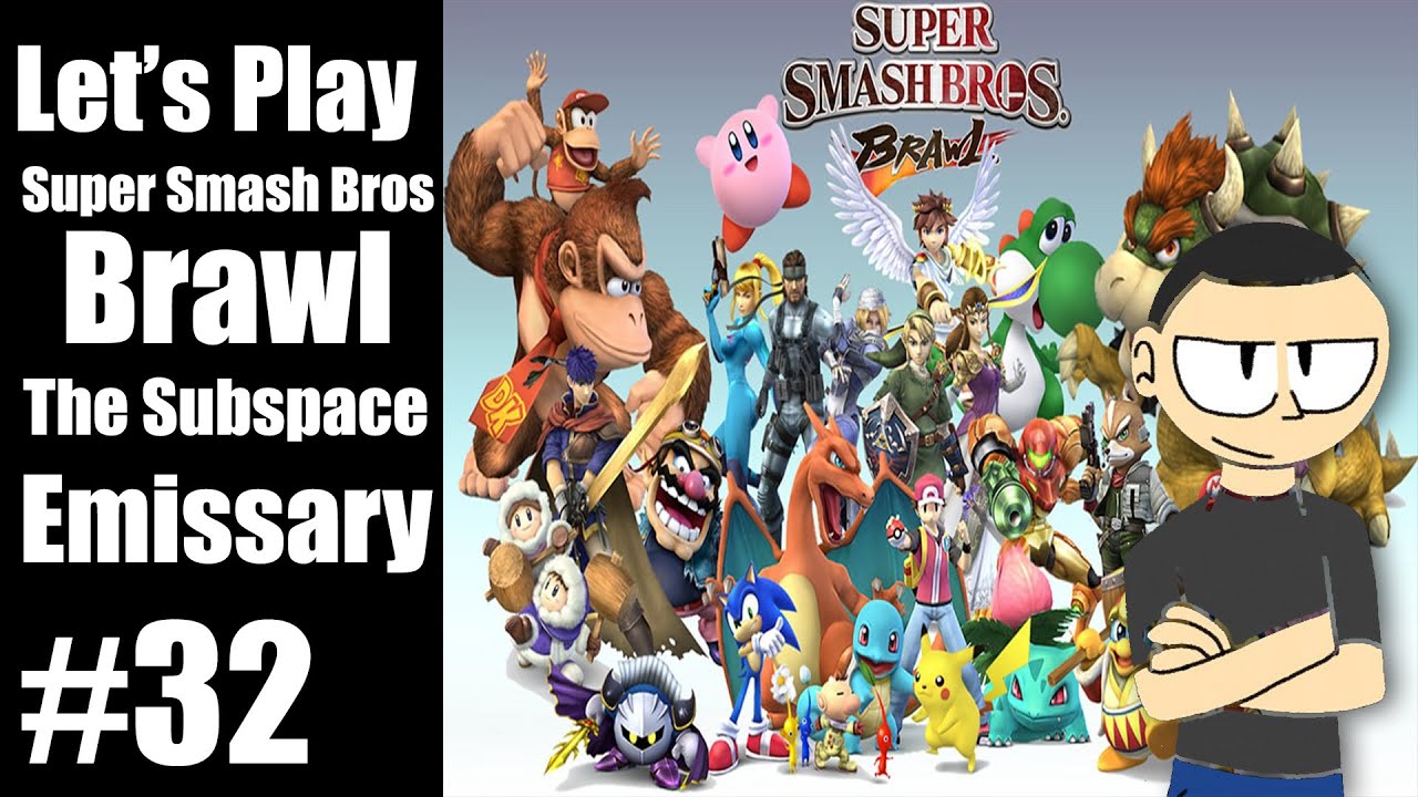 Let's Play SSBB The Subspace Emissary, Part 32 - The Great Maze (Part 2/3)