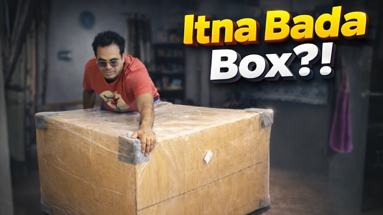 Jodhpur થી આવ્યું એટલું મોટું Box 😲 | Gujarati Unboxing Vlog