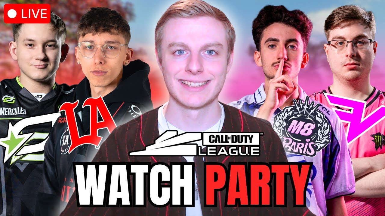 🔴CDL MAJOR 1 WATCH PARTY & CHALLENGERS!