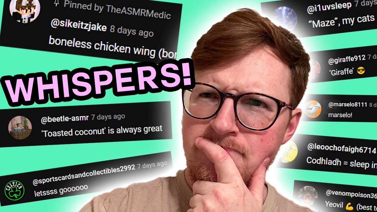 [ASMR] Reading Your Trigger Comments!