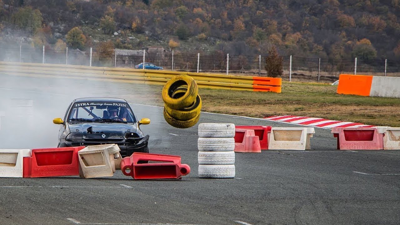 Formula Driver Grobnik 2017 - Renault Clio Sport CRASH 🏁