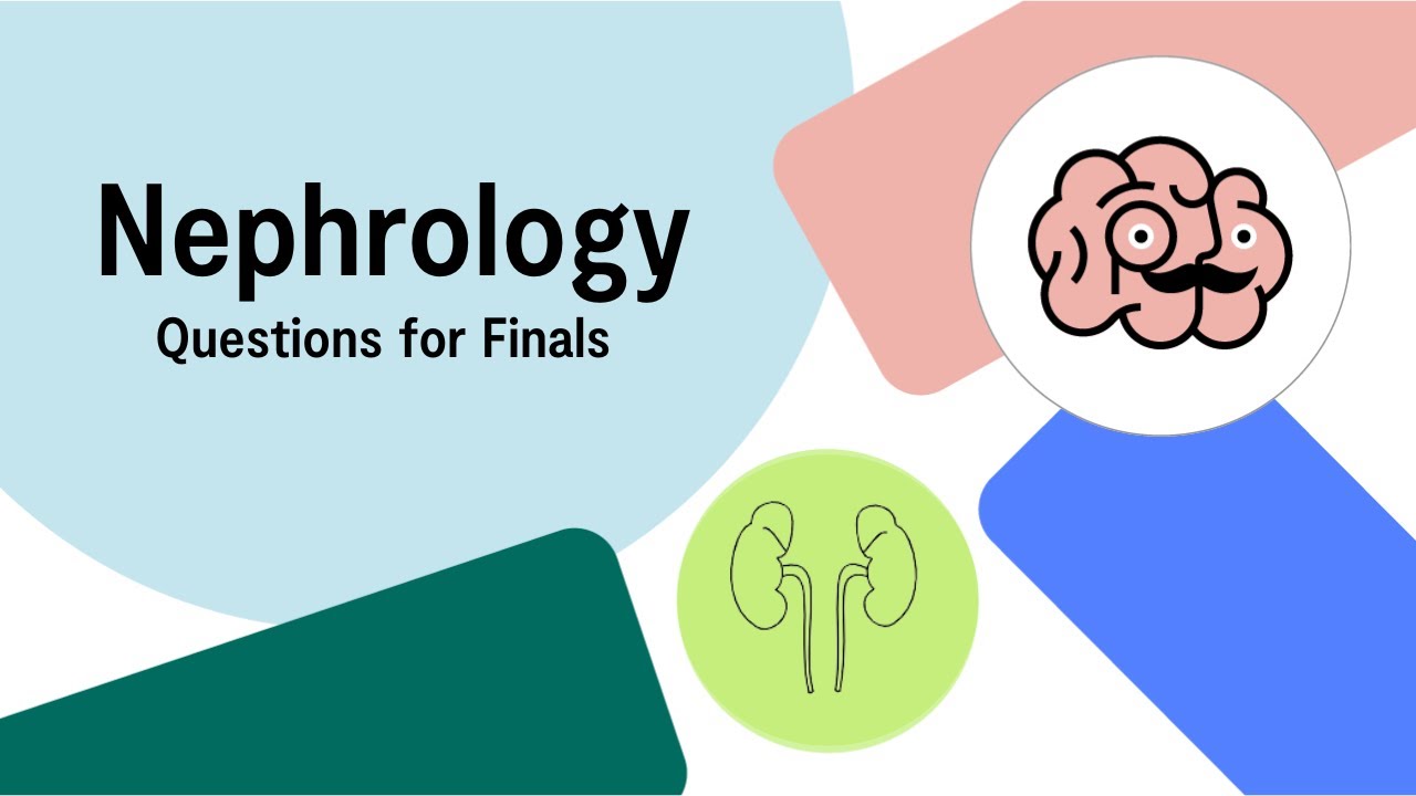 UKMLA AKT Renal Medicine Finals - Management and Complications | Multiple Choice Questions