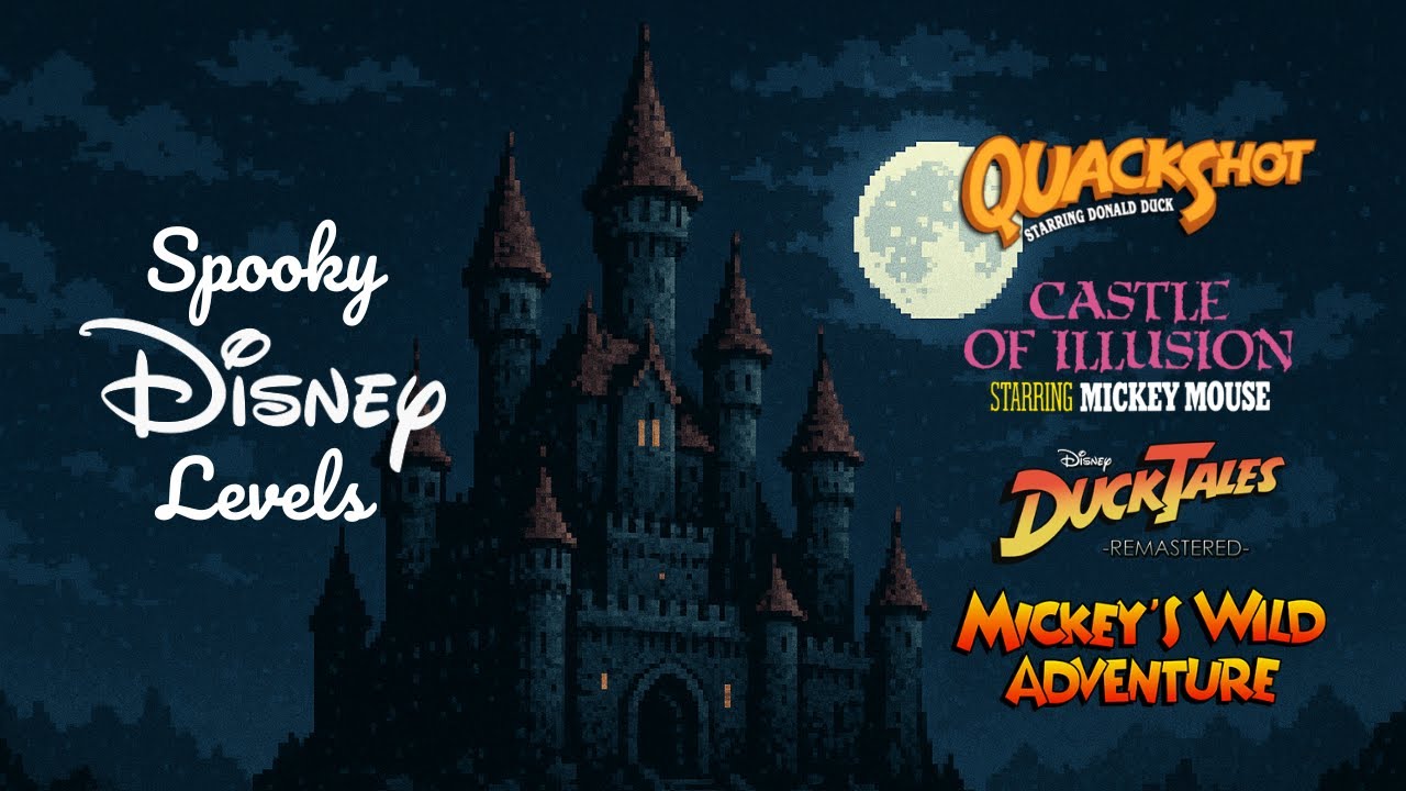 🎃 Жуткие уровни в играх Disney | Без комментариев