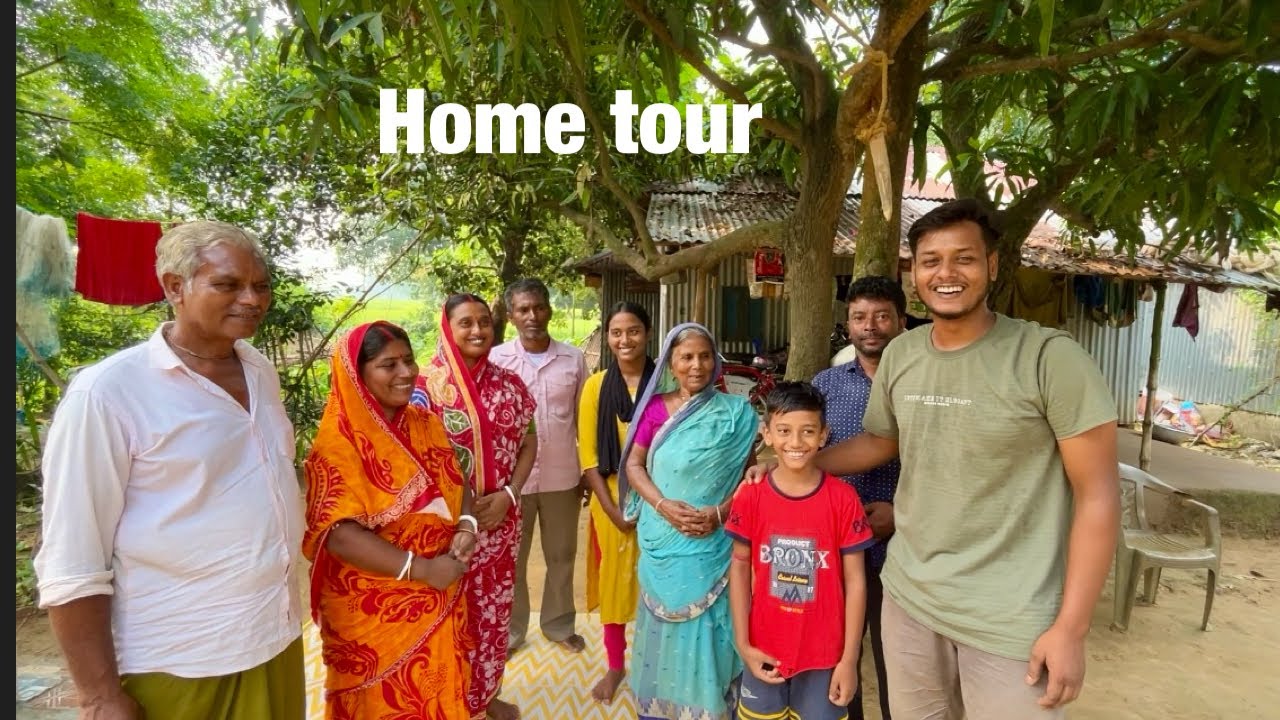 পরিবার পরিচয়।। My Home tour vlog 🏡