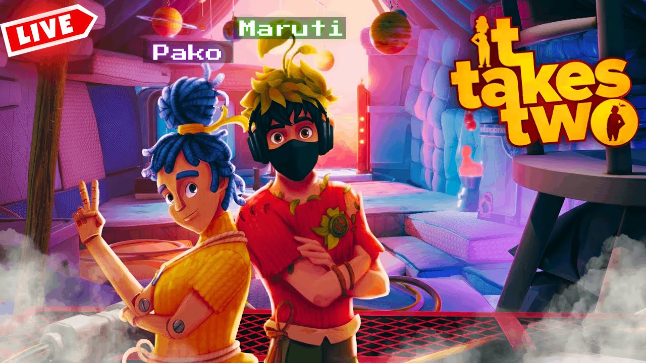 We Became Dolls ft.PakoPlays😂😂|| It Takes Two with mr.Maruti