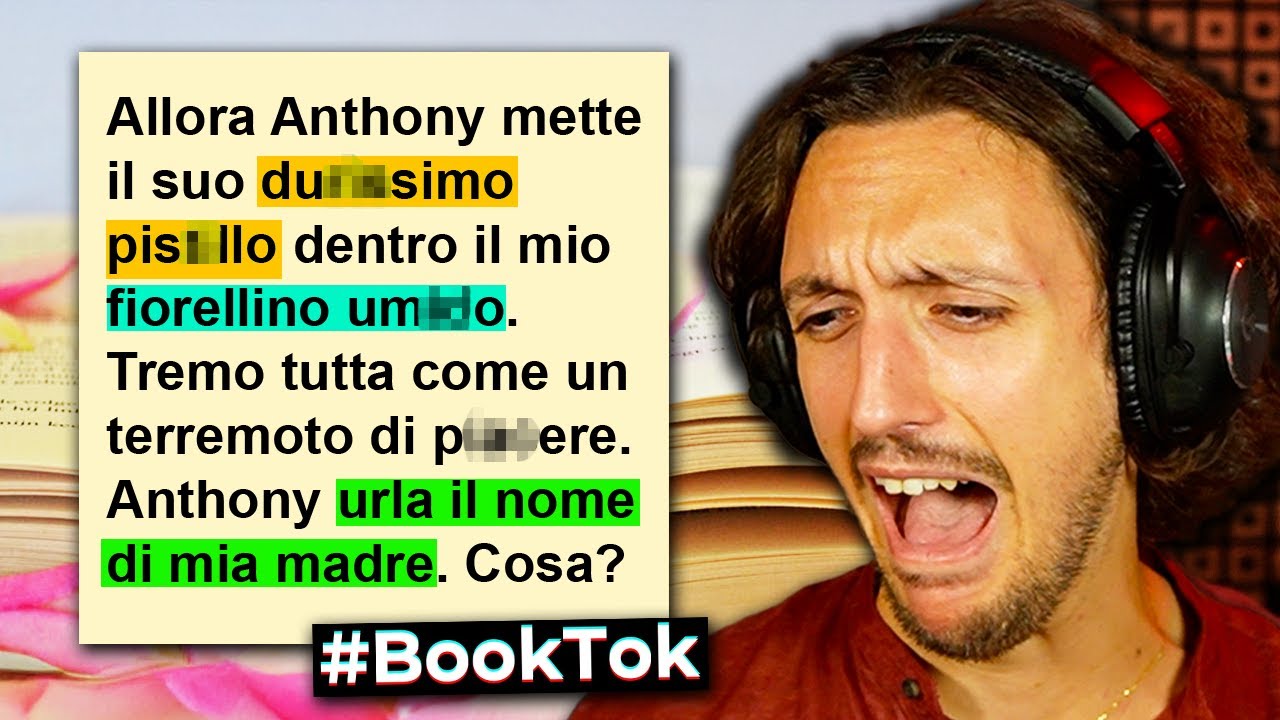 LIBRI ER*TICI DI PERSONE PERICOLOSE. BOOKTOK Reaction