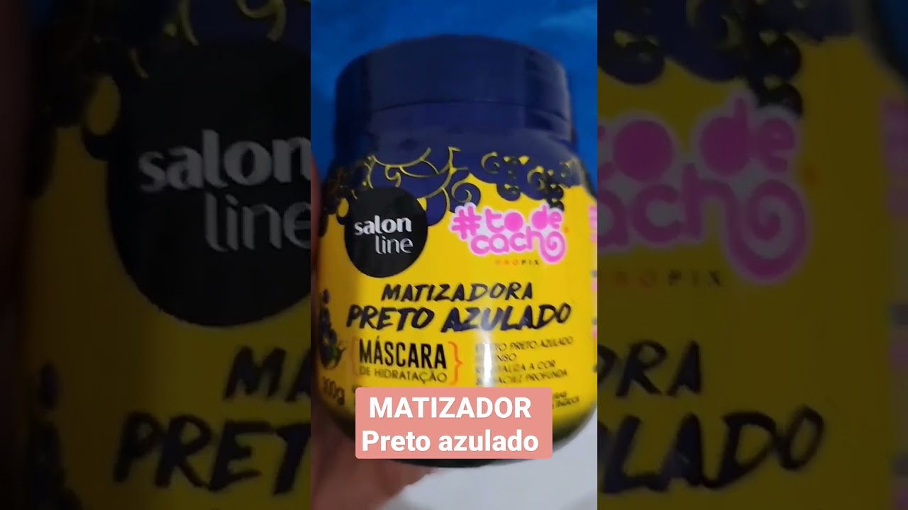 Matizador Preto Azulado em Cabelo Alisado