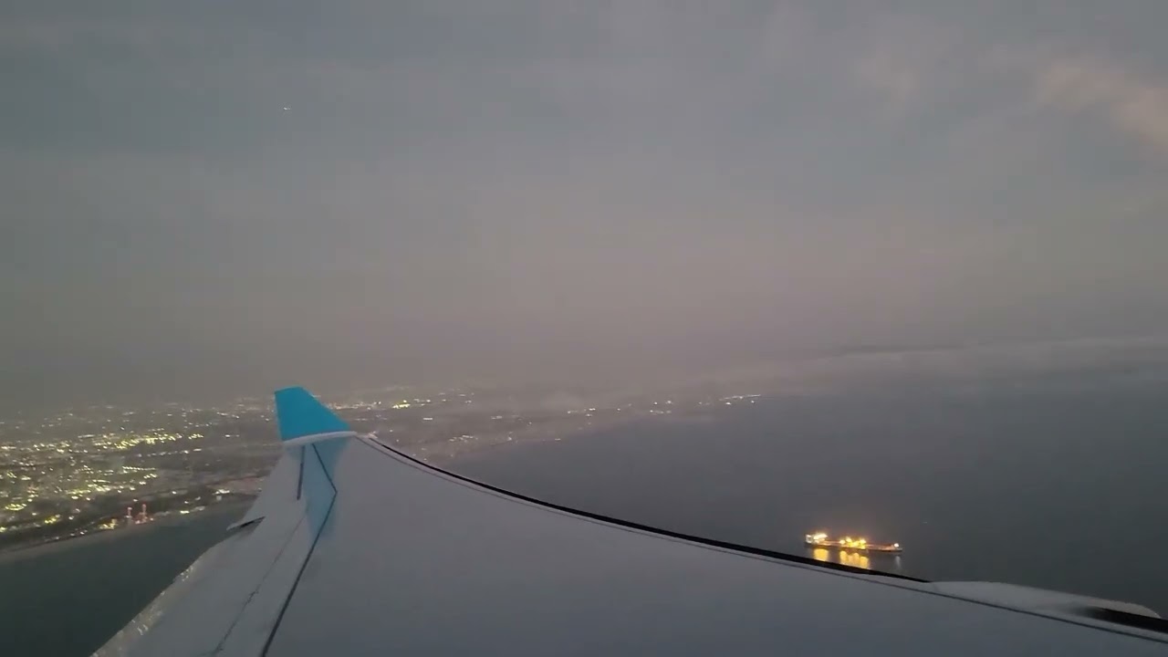 Level Airlines LAX to Barcelona A330NEO featuring Northern Lights