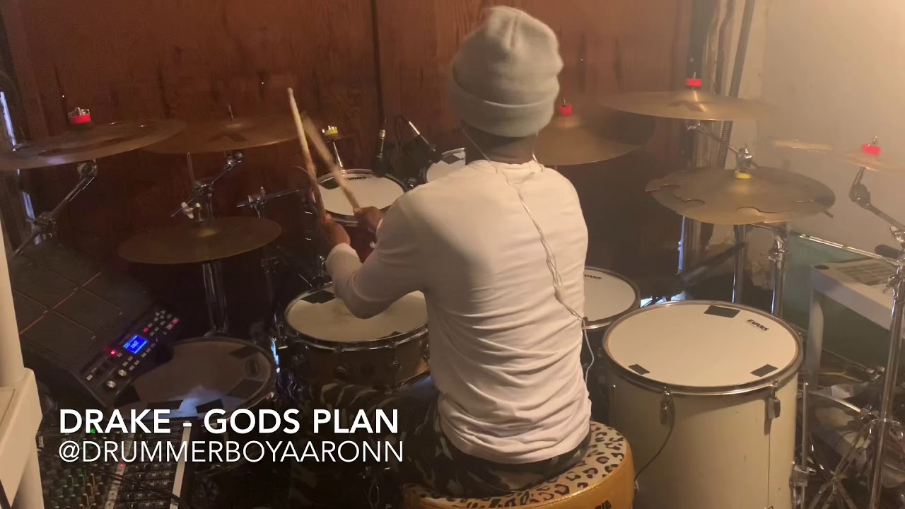 Drake - Gods Plan DrumCover 🔥🔥
