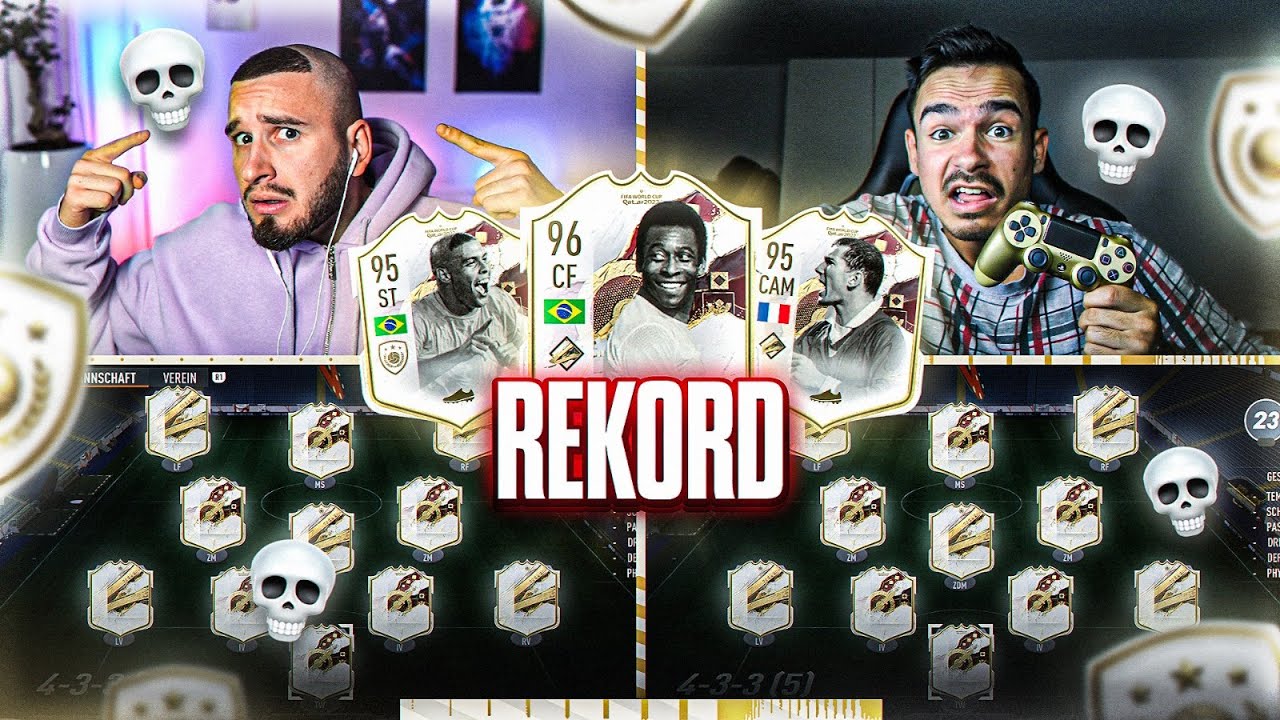 FULL ICON SQUAD BUILDER BATTLE mit REKORD vs @ErneYTB 🔥🔥 FIFA 23 SBB
