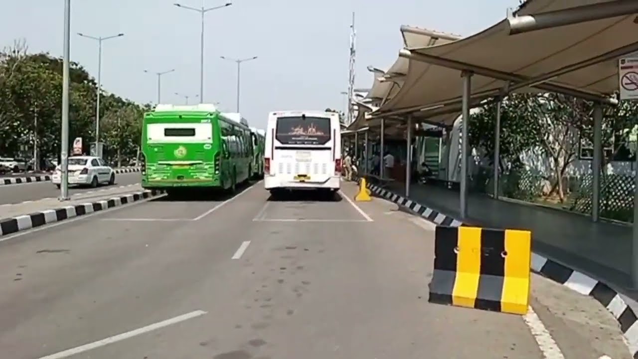 Hyderabad airport bus stand