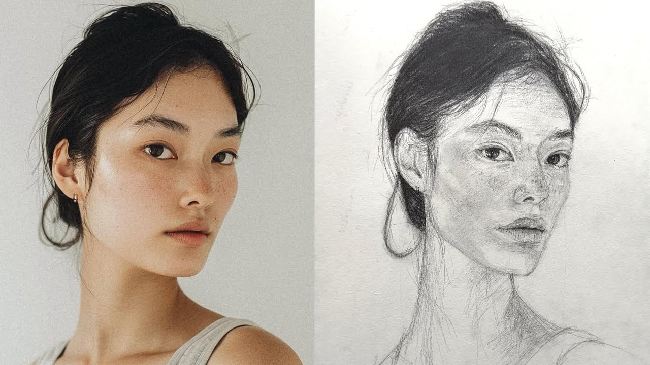 How to draw prefect outline with loomis method