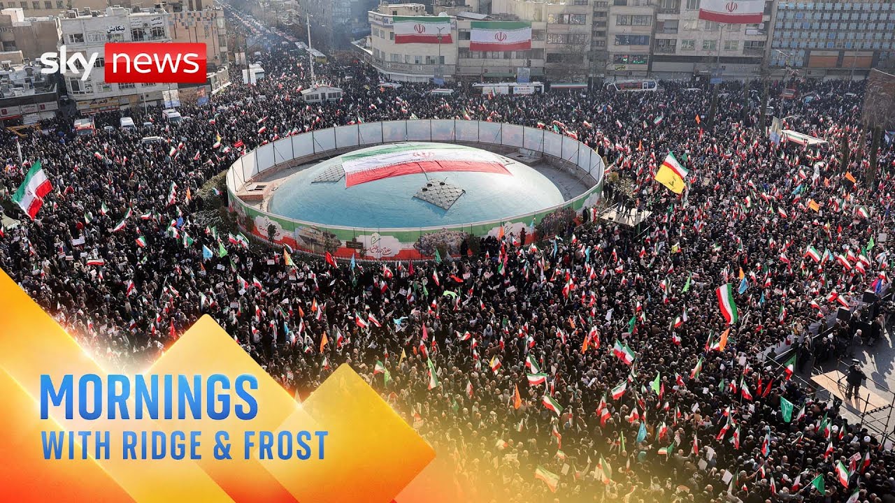 Number killed in Iran protests rises | Mornings with Ridge and Frost