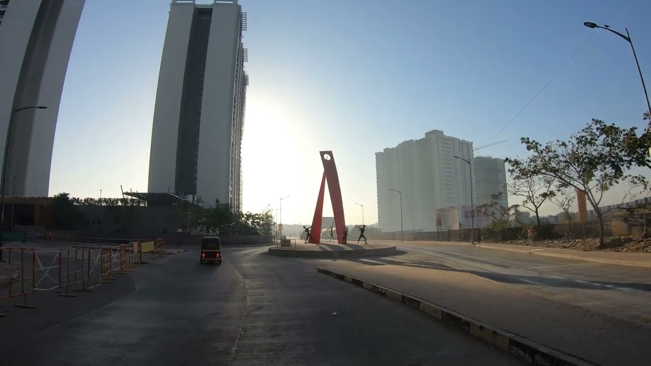 4K | Booming skyline of Kharadi (Part1) | Driving in Pune