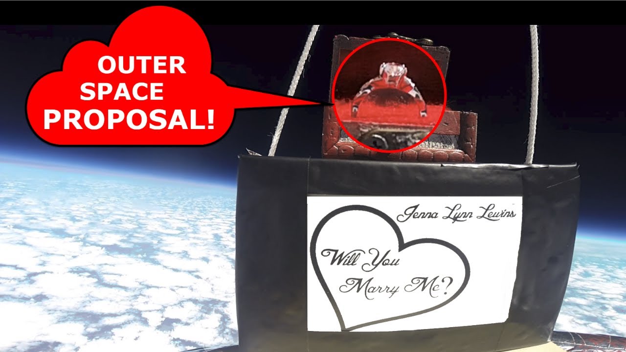 Wedding Proposal In Space - Out Of This World Travel Love Story - Brock Johnson