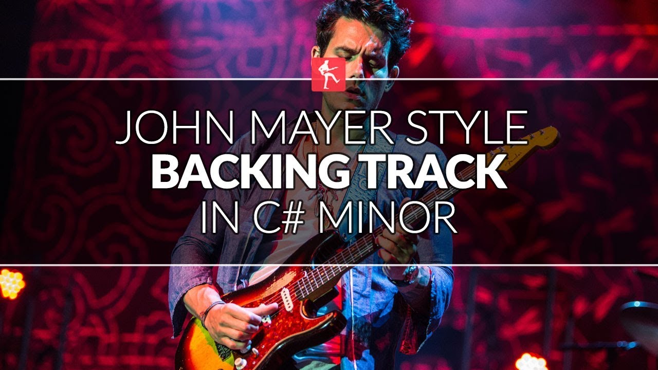 John Mayer Style Backing Track in C#m