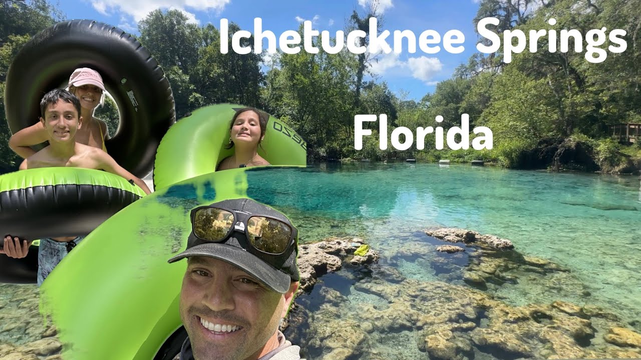 We drive from Miami to Canada: First stop Ichetucknee Springs in Florida.