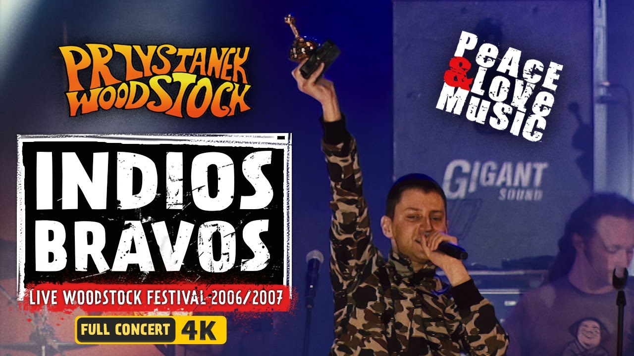 Indios Bravos LIVE Przystanek Woodstock 2006/2007 (CAŁY KONCERT)