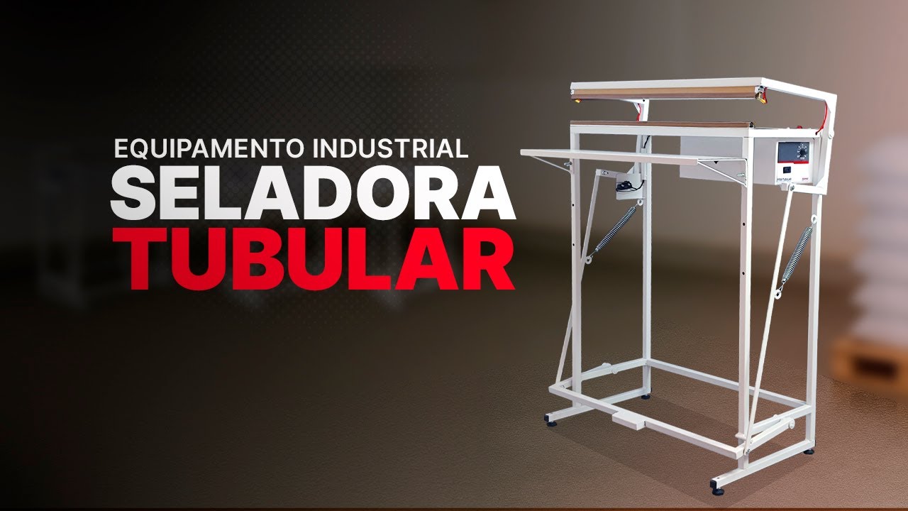 Máquinas para Fechar Sacos de Gelo, Areia, Pedra e Plásticos de até 300 micras espessuras Tubular