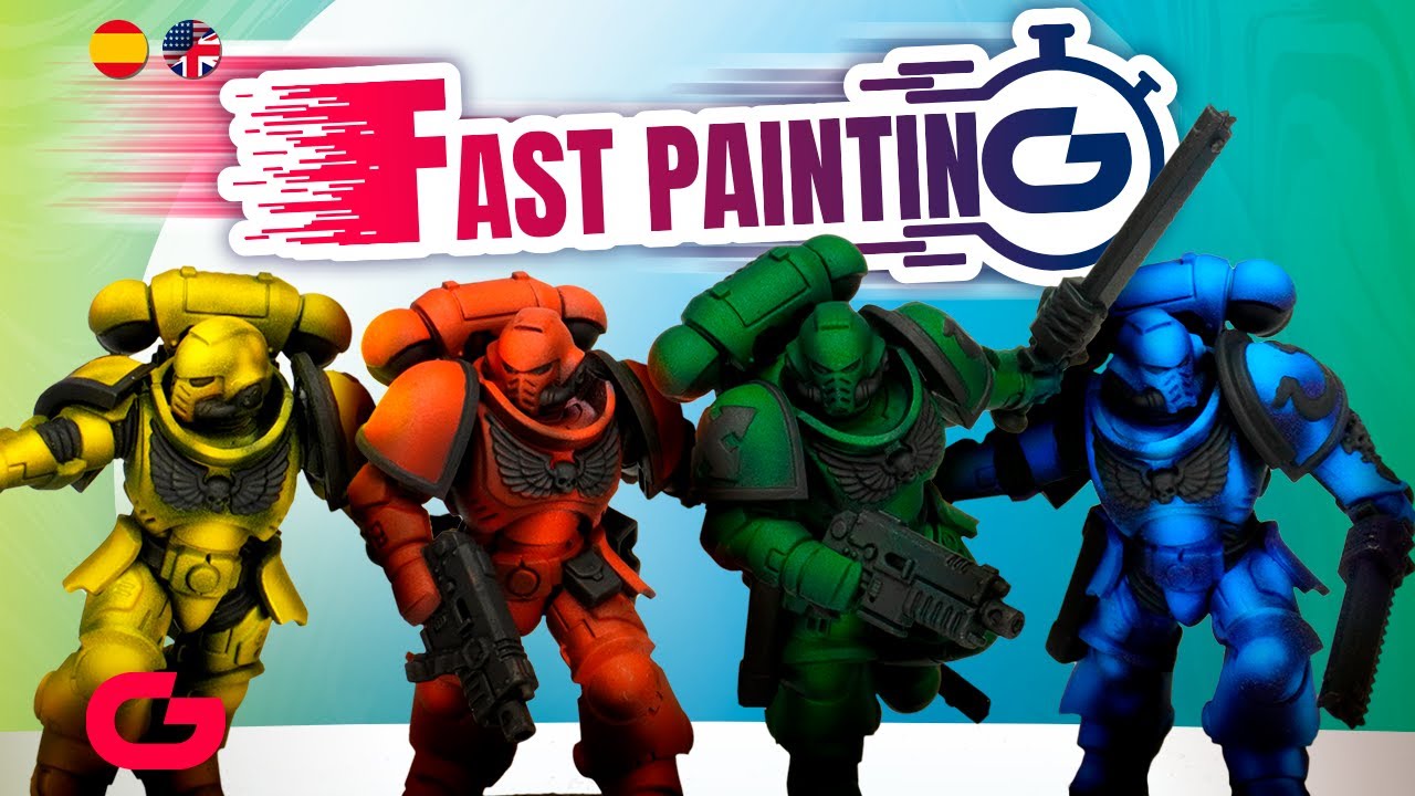 It's NOT the ultimate guide to paint space marines but it's COOL 😊/ Como pintar MARINES ESPACIALES 😊