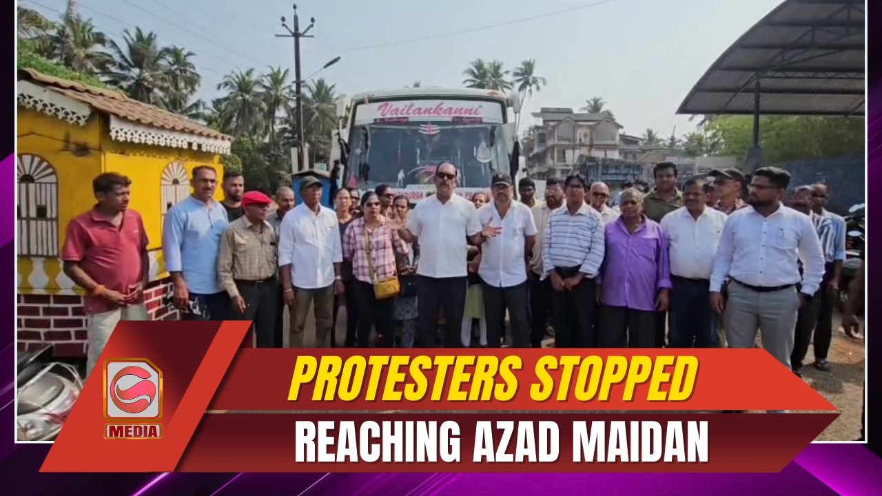Opposition Slams Govt After Protesters Stopped From Reaching Azad Maidan