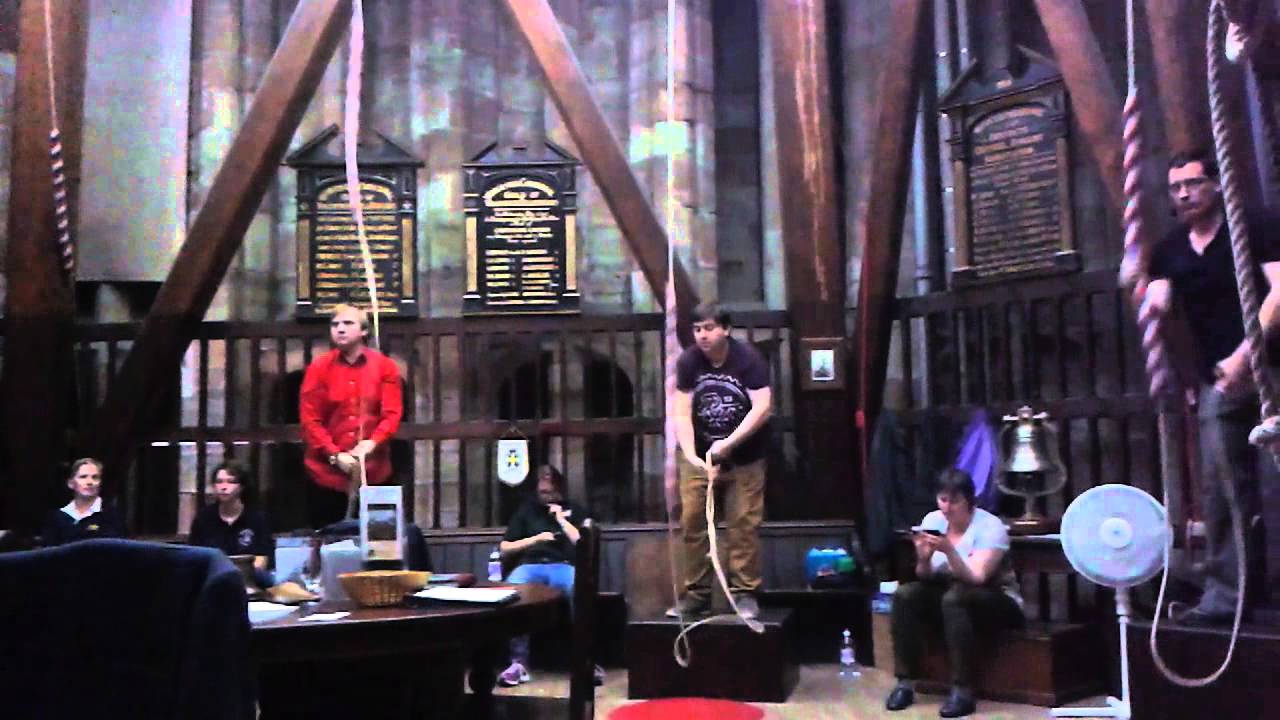 Worcester Cathedral Bells - the back six.