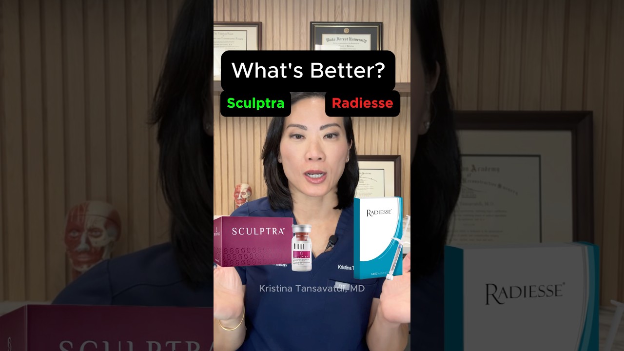 What&rsquo;s Better Sculptra Or Radiesse #facelift