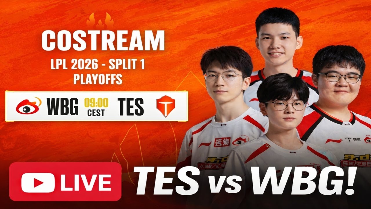 LPL PLAYOFFS | ELIMINATION DAY 😱 TES vs WBG |