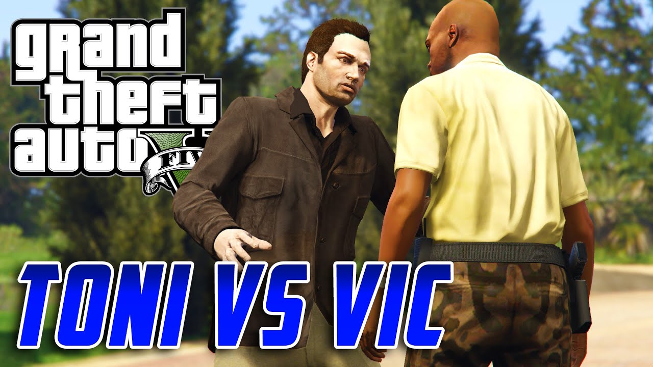 GTA V - Toni Cipriani VS Vic Vance