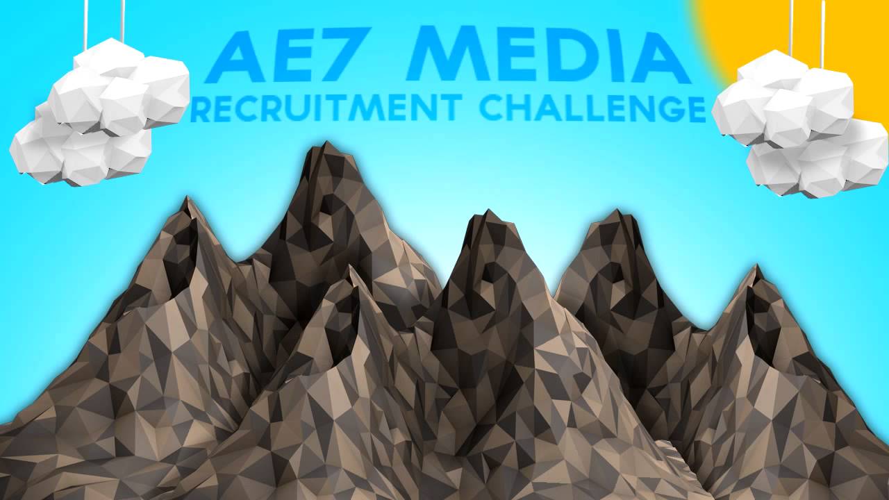 AE7 Editors & Designers Recruitment Challenge!