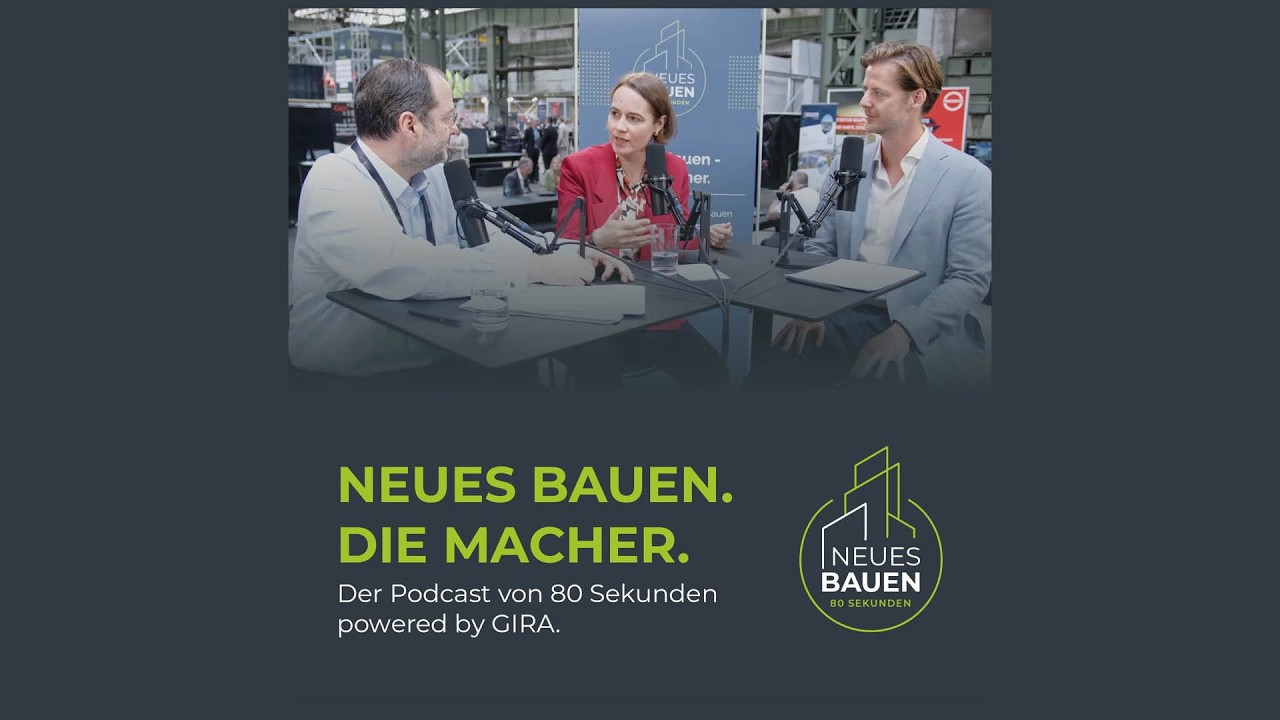 Wie schaffen wir das neue Tempo im Wohnungsbau? Cordula Gudduschat & Daniel Riedl