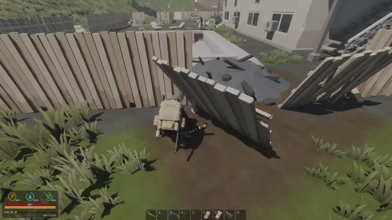 Let's play Surroundead! Ep.3! More stuff for the base, more air drops, and more of me dying!!