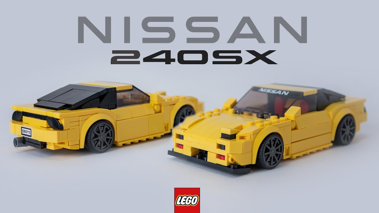 Turning The LEGO Supra into a Custom Nissan 240SX! | Speed Champions MOC