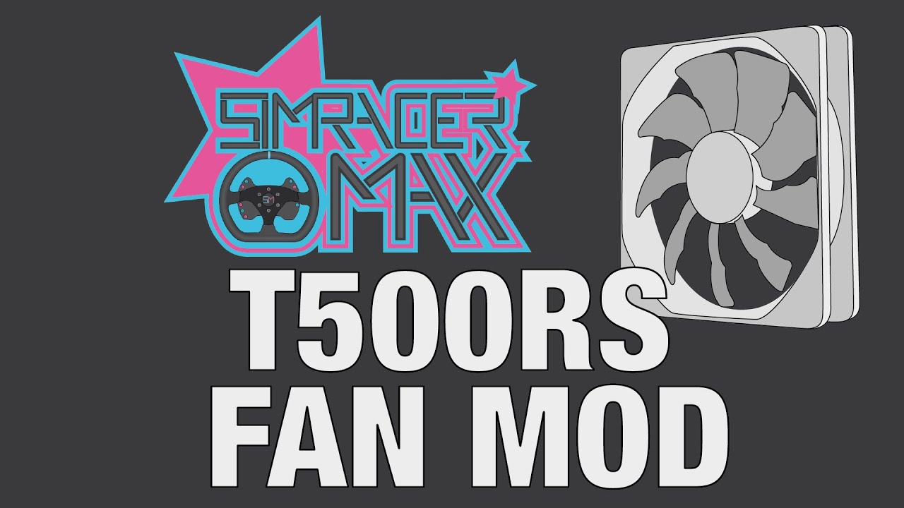 [DIY] Thrustmaster T500RS 120mm FAN-Mod